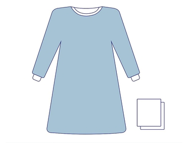 Steril cərrahi Xalat