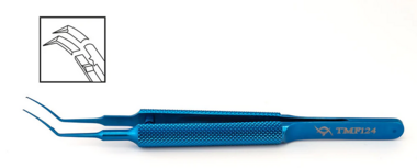 TMF124 Utrata Kapsuloreksis Pinseti, Əyri, Titanium
