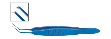 TMF115 Utrata Kapsuloreksis Pinseti, İti Bucaqlı, Titanium