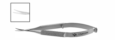 TMS109 McPherson Vannas Qayçı, əyri, 0.3 x 8.5 mm