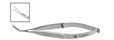 TMS114 Anterior Kapsulotomiya Qayçısı, 45° bucaqlı, 0.2 x 10 mm