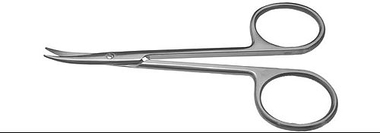 TMS604 Küt uclu qayçı, əyri