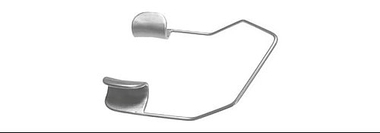 TMR207 Temporal Barraquer Bərk Qanadlı Göz Speculumu, Mat, Pediatrik