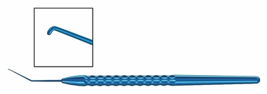 TME109 Sinskey İris və İOL Qarmaq, 30° Buçaqlı, Titanium