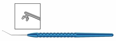 TME125 Kuglen İris Qarmağı və Linza Manipulyatoru, 30° Buçaqlı