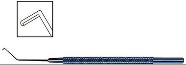 TMK108 Phaco Chopper 1.0 mm, Kiçik, Titanium