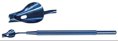 TMT120 DSAEK Busini Spatula (Kornea endotel implantasiyası üçün)