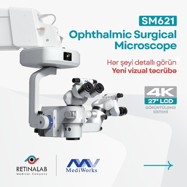 Oftalmoloji Əməliyyat Mikroskopu  SM-621 (Mediworks)