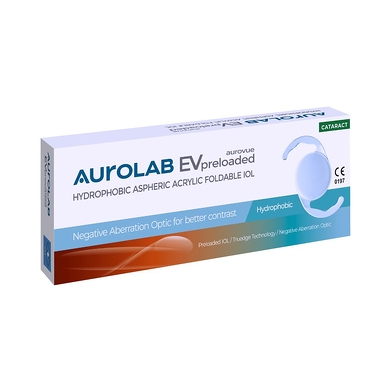 EV Preloaded Hidrofobik Asferik IOL - Aurolab